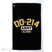 Dd214 U.S A.R.M.Y Alumni Golf Towel thumb 0