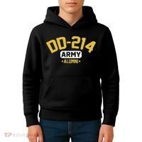 Dd214 U.S A.R.M.Y Alumni Kids Hoodie thumb 4