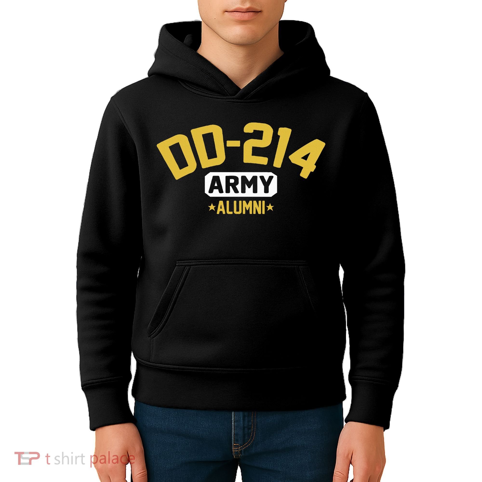 Dd214 U.S A.R.M.Y Alumni Kids Hoodie