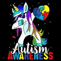 Dabbing Unicorn Autism Awareness Be Kind Gift Coffee Mug thumb 5