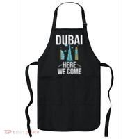 Dubai United Arab Emirates Uae City Trip Skyline Map Travel Apron thumb 0