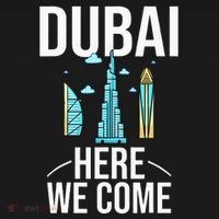 Dubai United Arab Emirates Uae City Trip Skyline Map Travel Women's Tank Top thumb 5
