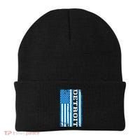 Detroit Usa American Flag Beanie thumb 0