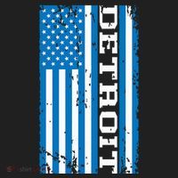 Detroit Usa American Flag Beanie thumb 2