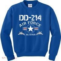 Dd214 U.S A.I.R Force Alumni Usaf Kids Sweatshirt thumb 0