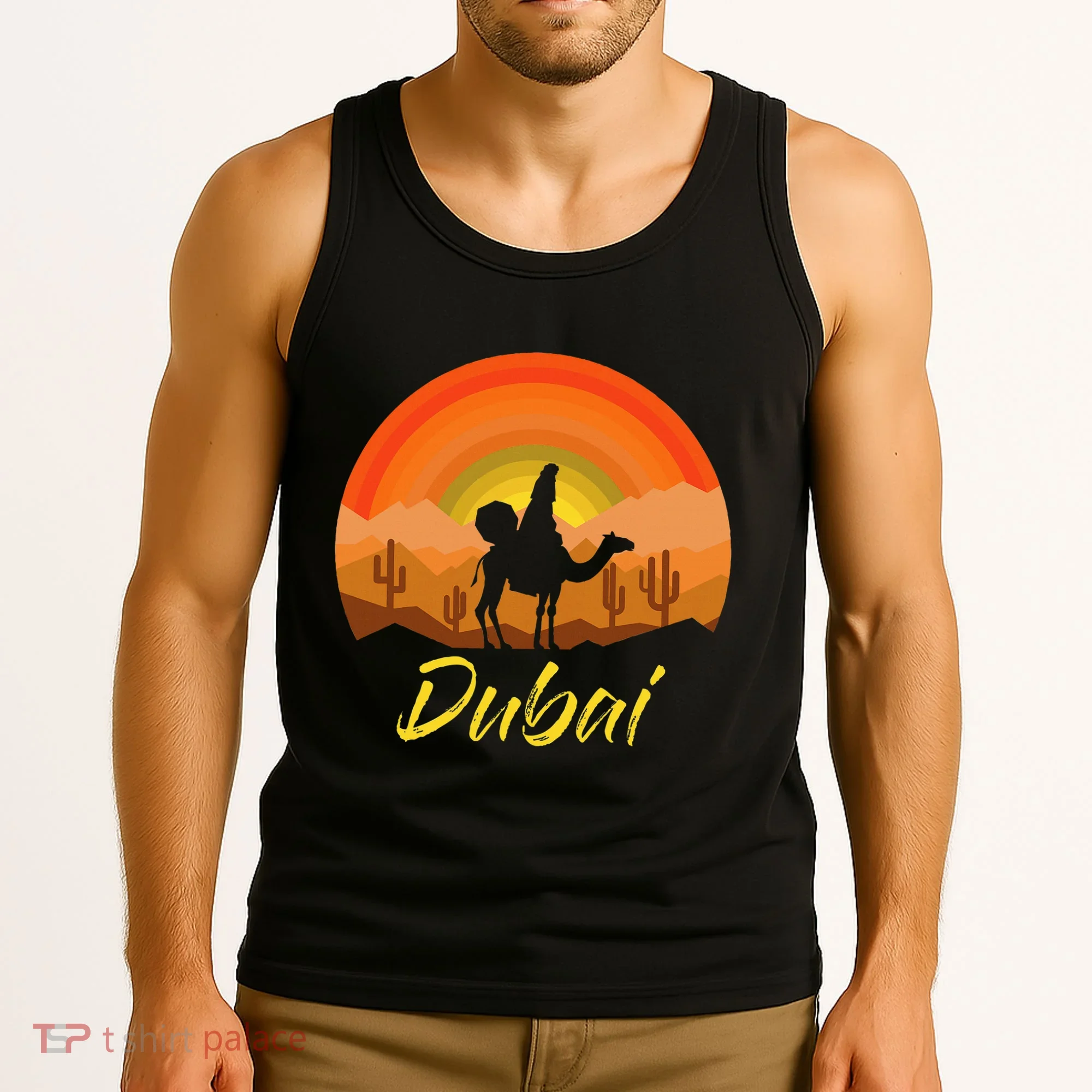 Dubai United Arab Emirates The Palm Tank Top