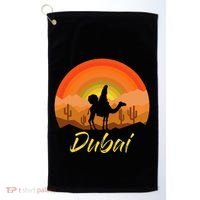 Dubai United Arab Emirates The Palm Golf Towel thumb 0
