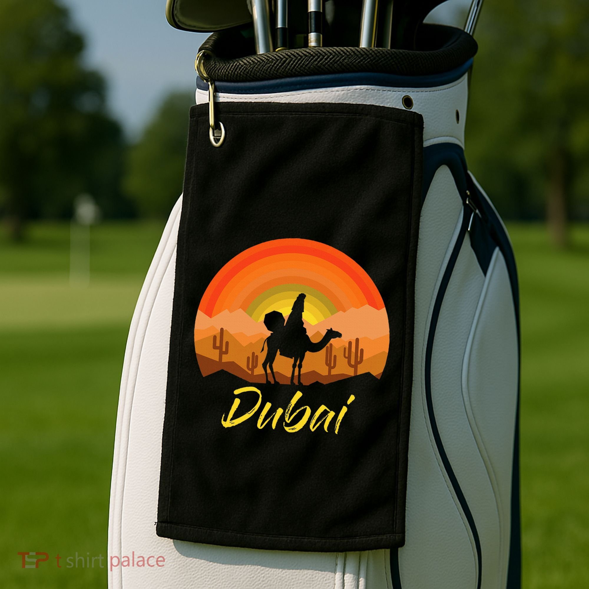 Dubai United Arab Emirates The Palm Golf Towel