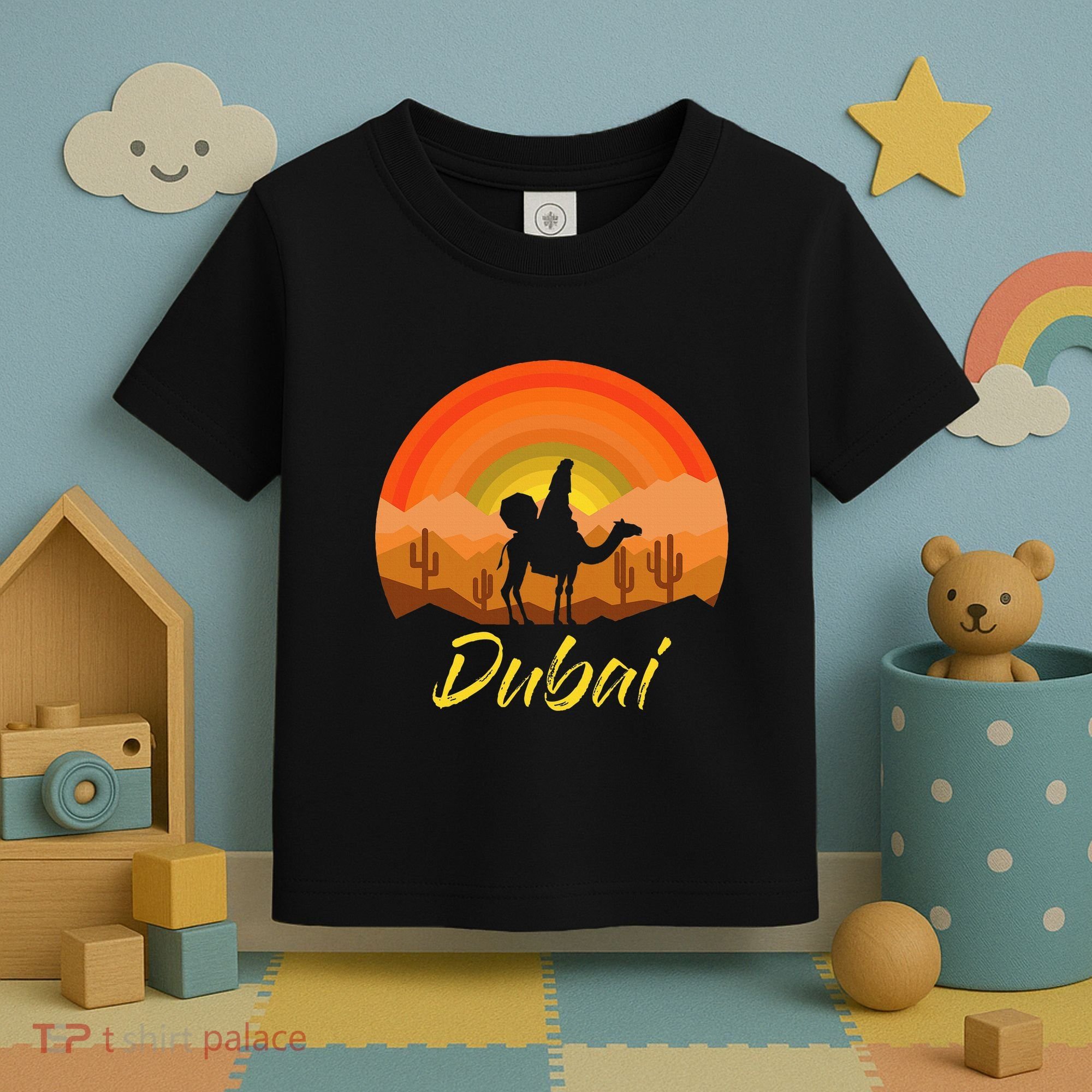 Dubai United Arab Emirates The Palm Toddler T-Shirt