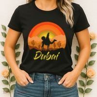 Dubai United Arab Emirates The Palm Women's T-Shirt thumb 2