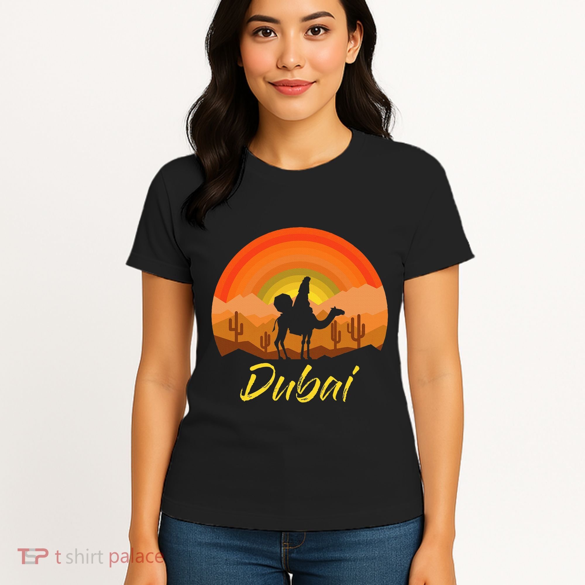Dubai United Arab Emirates The Palm Women's T-Shirt