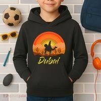 Dubai United Arab Emirates The Palm Kids Hoodie thumb 2