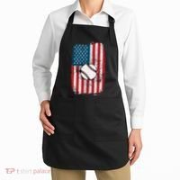Distressed USA American Flag Baseball Apron thumb 2