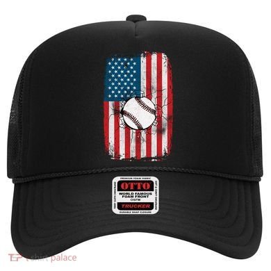Distressed USA American Flag Baseball Hat