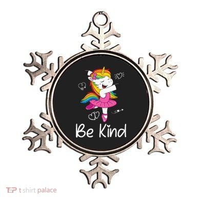 Dancing Unicorn Be Kind Anti Bullying Unity Day Orange Ornament