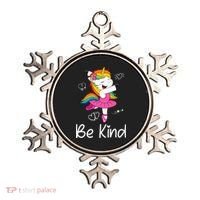 Dancing Unicorn Be Kind Anti Bullying Unity Day Orange Ornament thumb 0