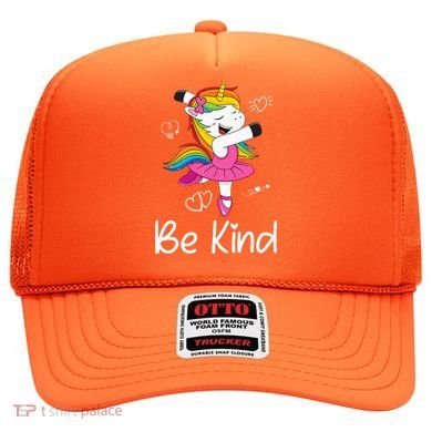 Dancing Unicorn Be Kind Anti Bullying Unity Day Orange Hat