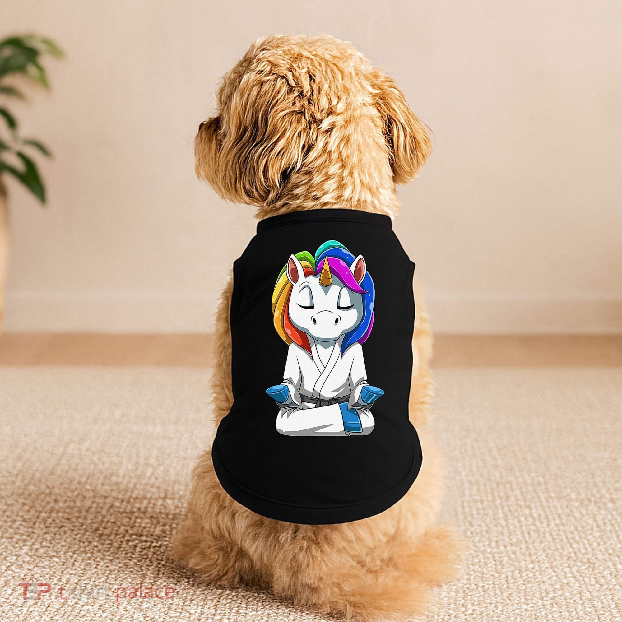 Dabbing Unicorn Brazilian Jiu Jitsu Mom Tee BJJ Doggie Tank