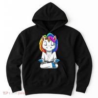 Dabbing Unicorn Brazilian Jiu Jitsu Mom Tee BJJ Hoodie thumb 0