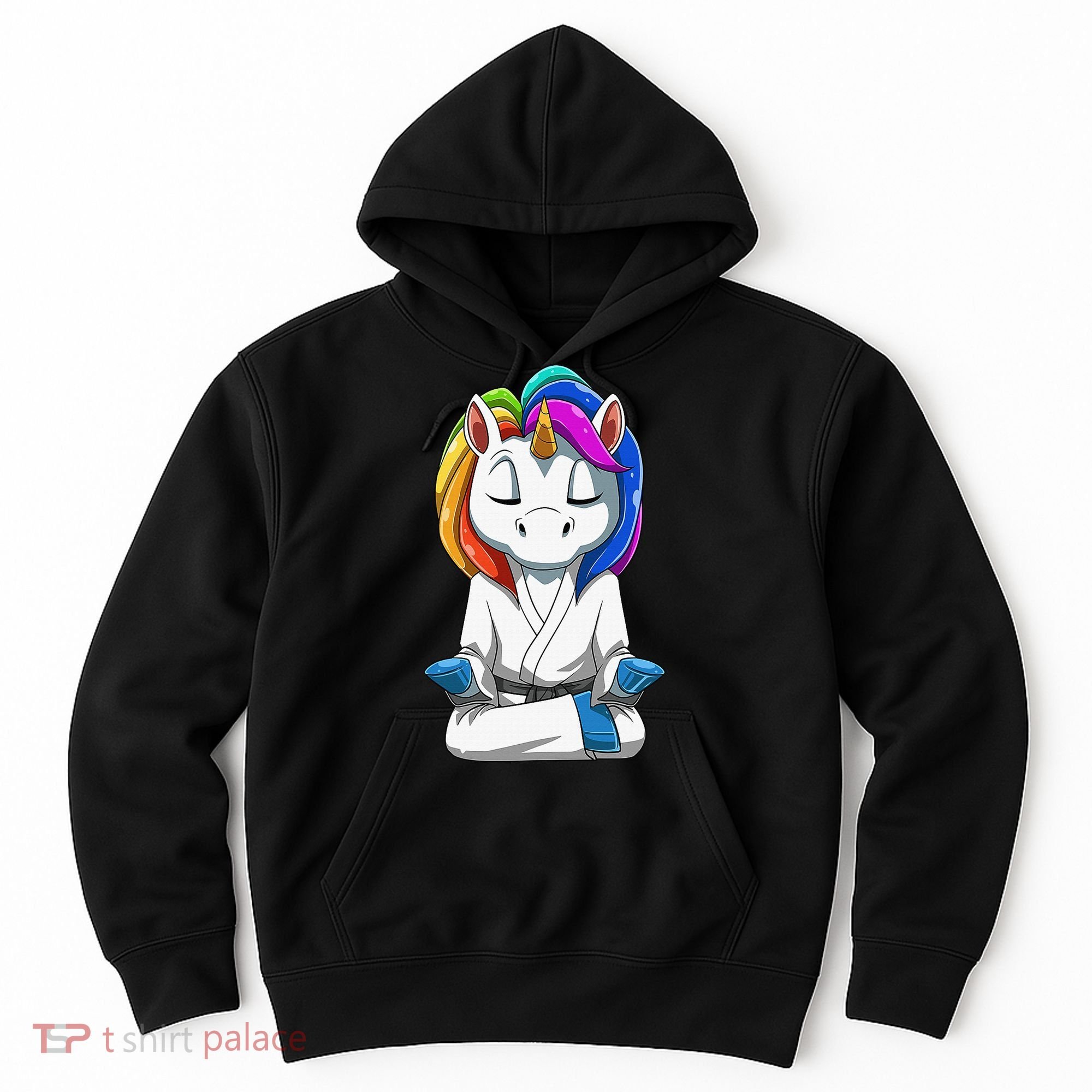Dabbing Unicorn Brazilian Jiu Jitsu Mom Tee BJJ Hoodie