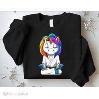 Dabbing Unicorn Brazilian Jiu Jitsu Mom Tee BJJ Sweatshirt thumb 2