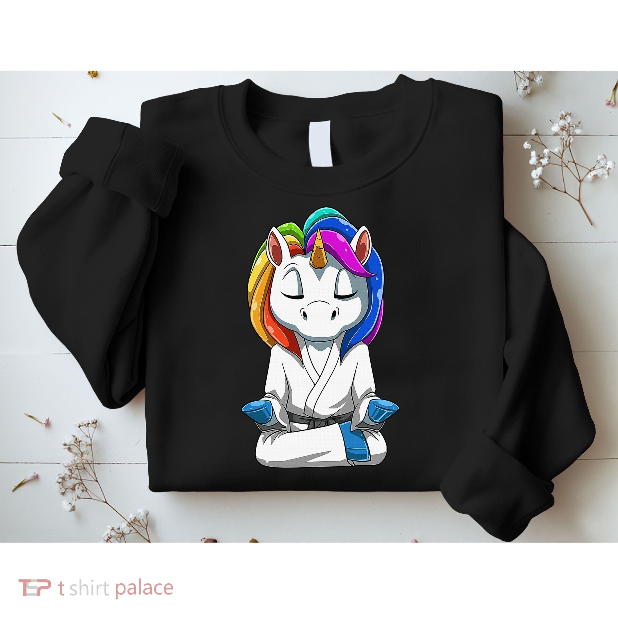 Dabbing Unicorn Brazilian Jiu Jitsu Mom Tee BJJ Sweatshirt