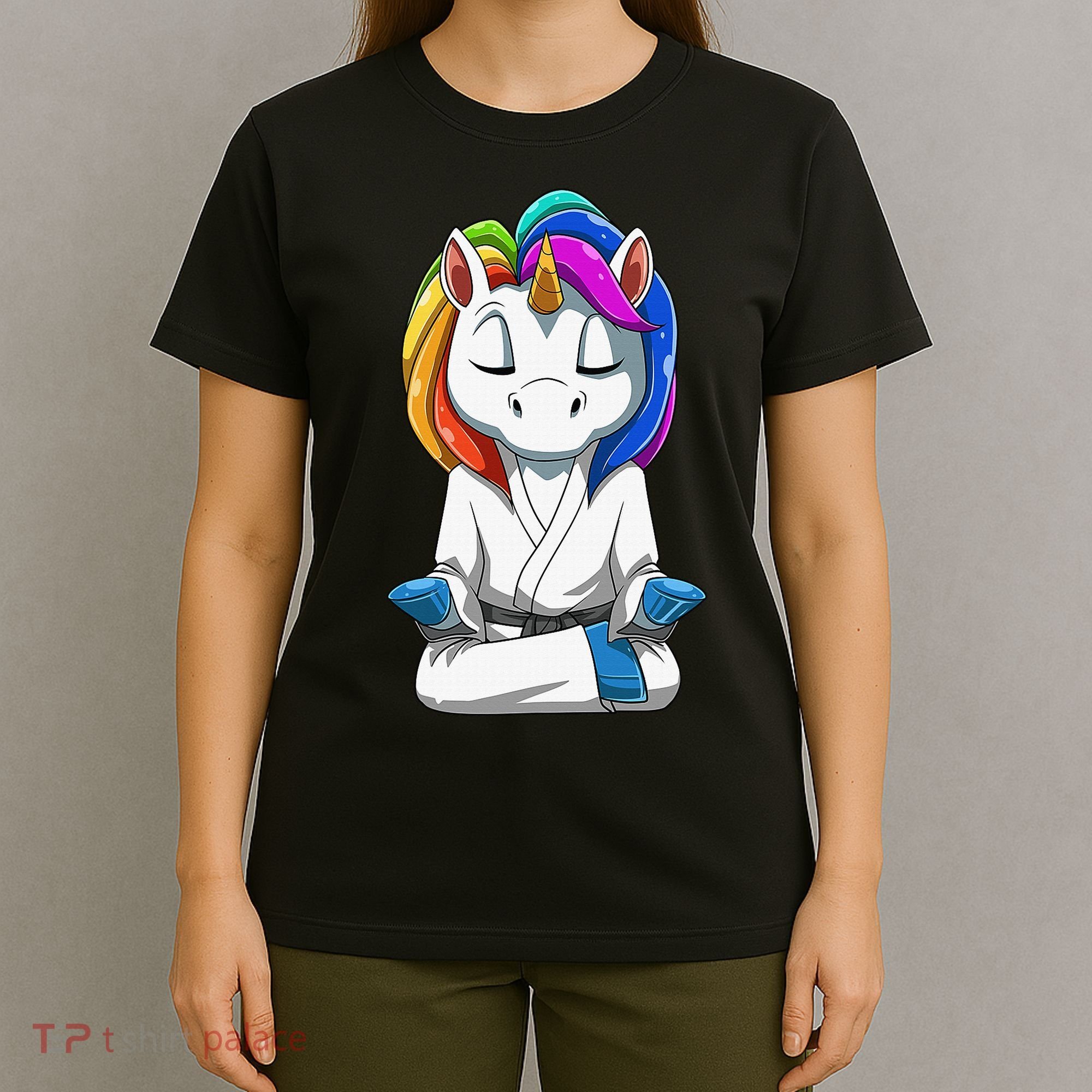 Dabbing Unicorn Brazilian Jiu Jitsu Mom Tee BJJ T-Shirt