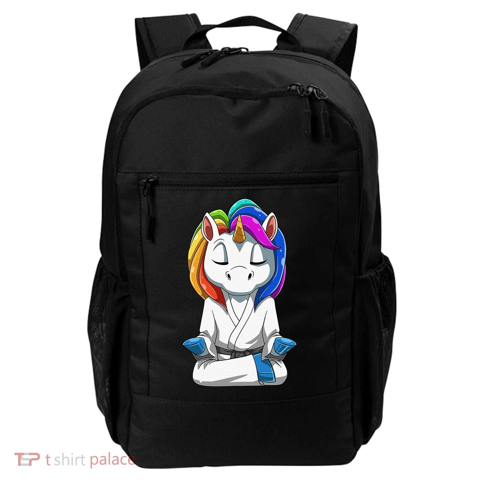 Dabbing Unicorn Brazilian Jiu Jitsu Mom Tee BJJ Backpack