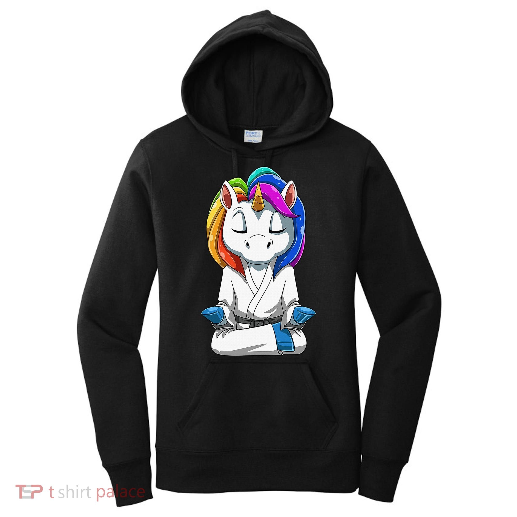 Dabbing Unicorn Brazilian Jiu Jitsu Mom Tee BJJ Women's Hoodie