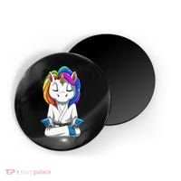 Dabbing Unicorn Brazilian Jiu Jitsu Mom Tee BJJ Magnet thumb 0