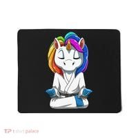 Dabbing Unicorn Brazilian Jiu Jitsu Mom Tee BJJ Mousepad thumb 0