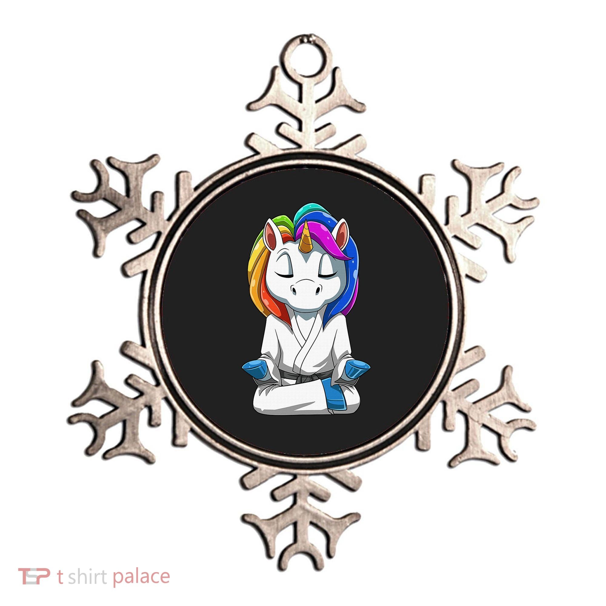 Dabbing Unicorn Brazilian Jiu Jitsu Mom Tee BJJ Ornament