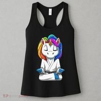 Dabbing Unicorn Brazilian Jiu Jitsu Mom Tee BJJ Women's Tank Top thumb 3