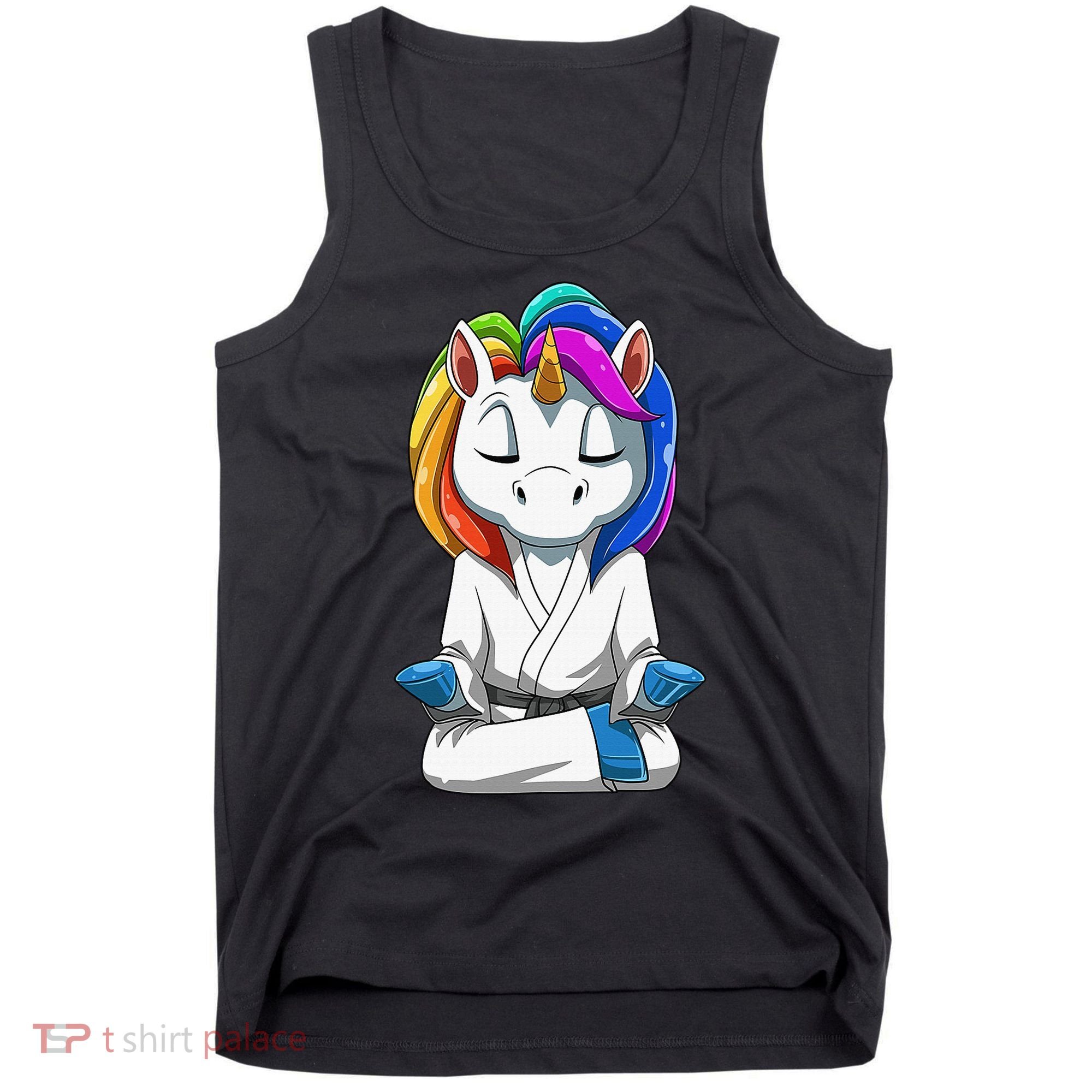Dabbing Unicorn Brazilian Jiu Jitsu Mom Tee BJJ Tank Top