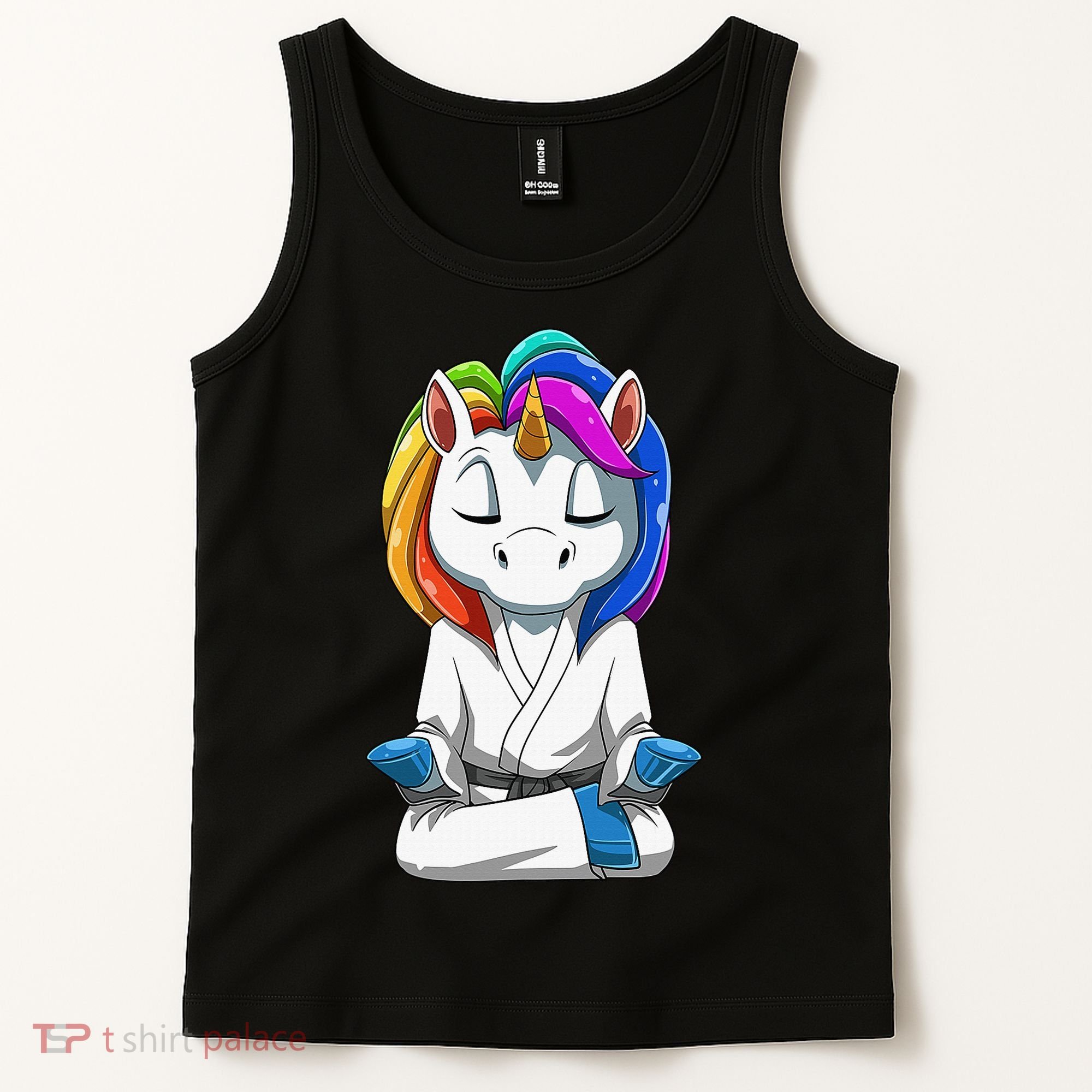 Dabbing Unicorn Brazilian Jiu Jitsu Mom Tee BJJ Tank Top