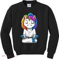 Dabbing Unicorn Brazilian Jiu Jitsu Mom Tee BJJ Kids Sweatshirt thumb 0