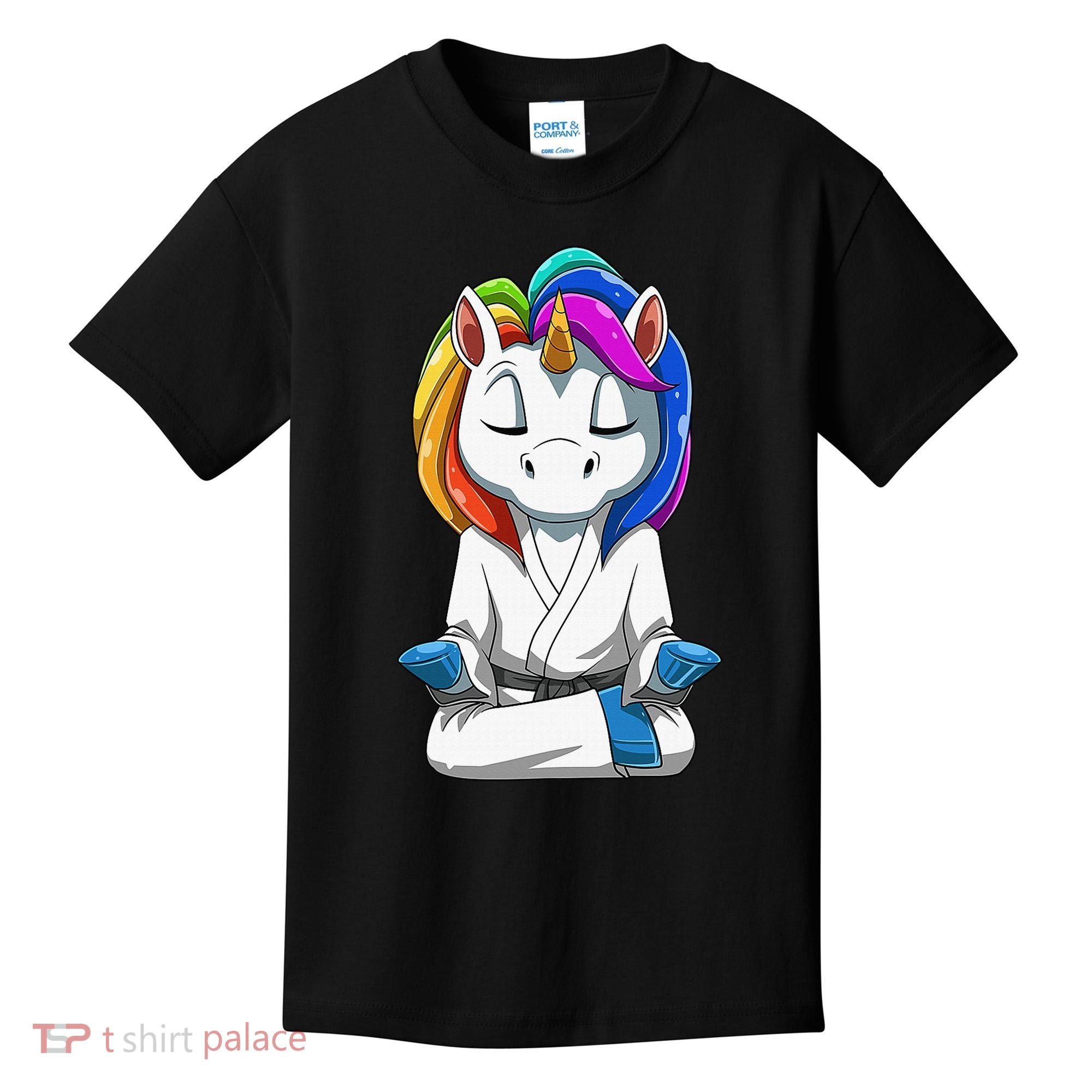 Dabbing Unicorn Brazilian Jiu Jitsu Mom Tee BJJ Kids T-Shirt