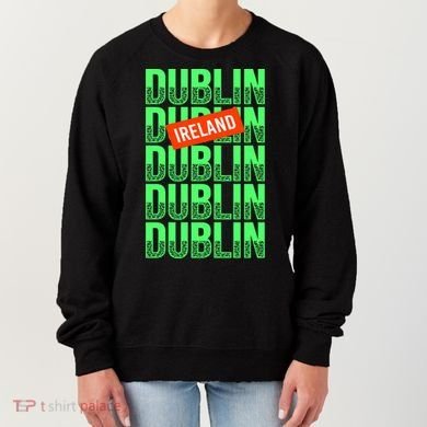 Dublin Ireland Typography Women's Sweatshirt