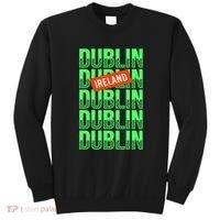Dublin Ireland Typography Sweatshirt thumb 0