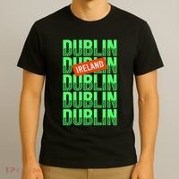 Dublin Ireland Typography T-Shirt thumb 3