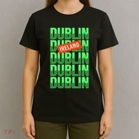 Dublin Ireland Typography T-Shirt thumb 4