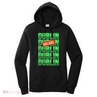 Dublin Ireland Typography Women's Hoodie thumb 0