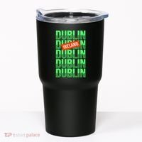 Dublin Ireland Typography Tumbler thumb 0
