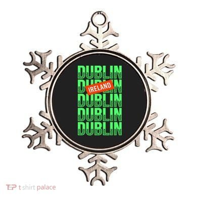 Dublin Ireland Typography Ornament