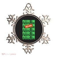Dublin Ireland Typography Ornament thumb 0