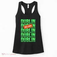 Dublin Ireland Typography Women's Tank Top thumb 0