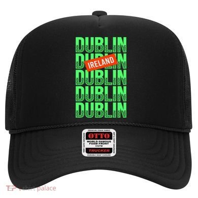 Dublin Ireland Typography Hat