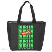 Dublin Ireland Typography Tote Bag thumb 0