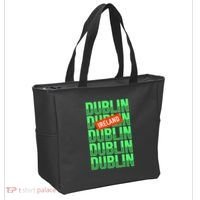Dublin Ireland Typography Tote Bag thumb 2