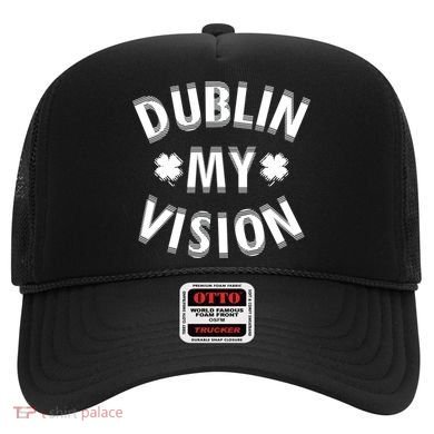 Dublin My Vision Drunk Clover St. Patrick's Day Drinking Hat